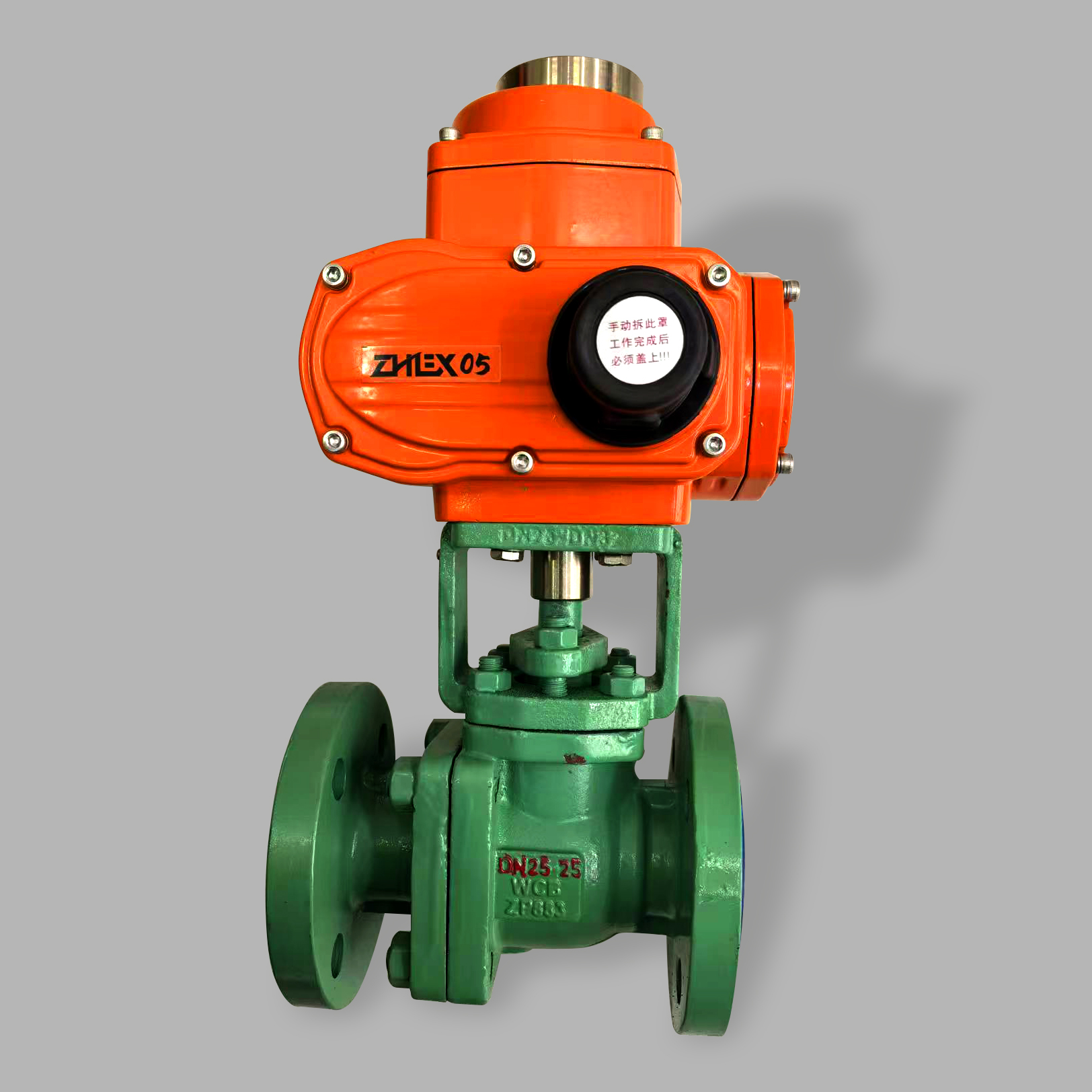 氯碱专用衬氟防爆电动切断球阀